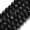 Natural Black Tourmaline Beads Strands G-H329-D02-4mm-2