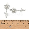 Brass Micro Pave Cubic Zirconia Pendants LS-KK-C107-09B-P-3