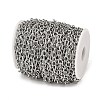 Tarnish Resistant 304 Stainless Steel Cable Chains CHS-R009-12-3