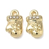 Christmas Alloy Crystal Rhinestone Pendants FIND-L026-01D-G-1