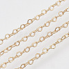 Soldered Brass Heart Chains X-CHC-T008-03LG-2