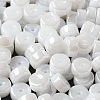 Opaque Colours Luster Glass Seed Beads SEED-E001-P3x6mm-A13-3