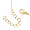 Non-magnetic Synthetic Hematite Brass Cable Chain Link Bracelets BJEW-JB10354-4