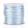 Nylon Satin Rattail Cords NWIR-L006-1mm-25-1
