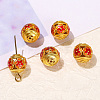 Brass Enamel Beads PW-WG96760-18-1