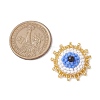 Seed Beads Beaded Charms PALLOY-MZ00307-2
