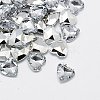 Imitation Taiwan Acrylic Rhinestone Cabochons GACR-A018-12x12mm-01-1