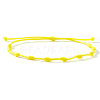 Adjustable Polyester Cord Braided Bracelets for Friendship Couple UP1845-7-1