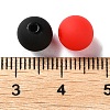 Rubberized Style Imitated Silicone Acrylic Beads X1-MACR-D029-01H-3