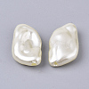 ABS Plastic Imitation Pearl Beads OACR-T022-03B-2