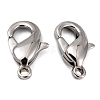 Polished 316 Stainless Steel Lobster Claw Clasps X-STAS-R072-23-2