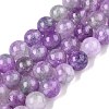 Dyed Natural White Jade Beads Strands G-T138-8mm-210-22-4