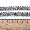 Crackle Transparent Glass Beads Strands GLAA-N069-02A-01-4