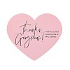 Coated Paper Thank You Greeting Card DIY-F120-03D-1