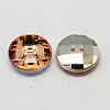 Taiwan Acrylic Rhinestone Buttons BUTT-F022-10mm-37-2