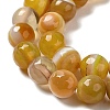 Natural Striped Agate/Banded Agate Beads Strands G-A246-8mm-01-7