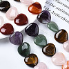 Natural Green Aventurine & Rose Quartz & Red Agate & Tiger Eye & Amethyst Beads Strands G-S364-096-4