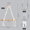  10Pcs Square Plastic Hook Hanger AJEW-NB0002-68-2