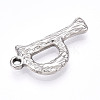 304 Stainless Steel Pendants STAS-N117-01P-P-2
