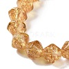 Handmade Gold Sand Lampwork Beads LAMP-Q036-04A-3