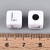 Opaque Acrylic Beads SACR-T035-03L-4