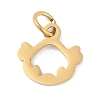 304 Stainless Steel Pendants STAS-L279-001G-11-1