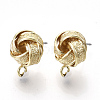 Iron Stud Earring Findings IFIN-T014-11G-NR-1