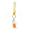 Dog Acrylic Pendant Keychain KEYC-G050-03LG-6