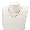 Brass Pendant Necklaces NJEW-JN03413-5