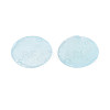 Spray Painted Natural Capiz Shell Disc Links Connector Charms SSHEL-T017-32B-2