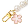 Acrylic Imitation Pearl Bag Extension Chains FIND-JF00142-4