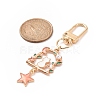 Alloy Enamel Pendants Decoration KEYC-JKC00429-3