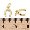 Rack Plating Brass Pendants KK-Q028-25G-2
