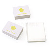 100Pcs Rectangle Clear Polypropylene Cellophane Bags CDIS-TA0001-37A-4