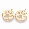 Brass Charms KK-T025-28G-1