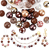 1 Set Mixed Style Acrylic Round Beads Sets SACR-PH0001-52K-1