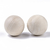 Unfinished Wood Beads X-WOOD-T014-40mm-2