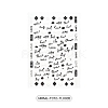 Nail Art Stickers Decals MRMJ-T072-TL0035-2