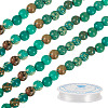 DIY Natural Regalite/Imperial Jasper/Sea Sediment Jasper Beads Bracelets  Making KIts DIY-TA0002-69C-3