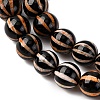 Tibetan Style dZi Beads Strands G-C133-A07-03-3