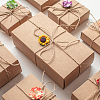 Kraft Paper Folding Box CON-WH0010-01E-C-5