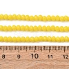 Imitation Jade Glass Bead Strands GLAA-F001-3x2mm-11-2