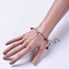 (Jewelry Parties Factory Sale)Natural Carnelian Bracelets BJEW-JB04526-03-4
