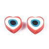 Handmade Polymer Clay Beads CLAY-T019-08F-3
