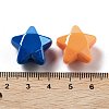 Opaque Acrylic Beads X-OACR-Z017-04D-3