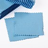 Suede Fabric Square Silver Polishing Cloth AJEW-G005-01-1