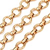 304 Stainless Steel Ring Link Chains CHS-G044-01G-1