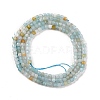 Natural Flower Amazonite Beads Strands G-F770-A03-02-3