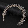 Pearl Crystal Soft Chain Hairband - Bridal Wedding Hair Accessories. ST1292366-1