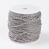 Lead Free & Nickel Free Iron Textured Cable Chains CHT104Y-NF-2